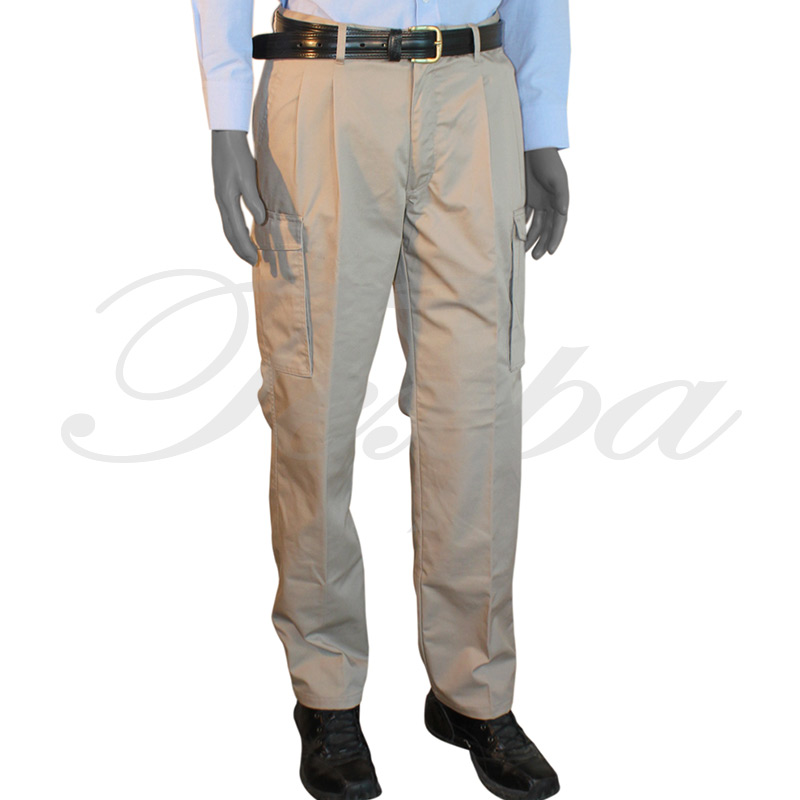 Pantalón Hombre Cargo Gabardina Forro Polar