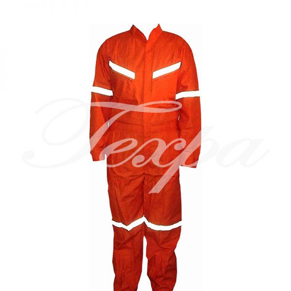 Overol Poplin con Cinta Reflectante